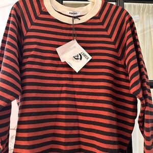 Daydreamer NWT Stripe Vintage Sweatshirt